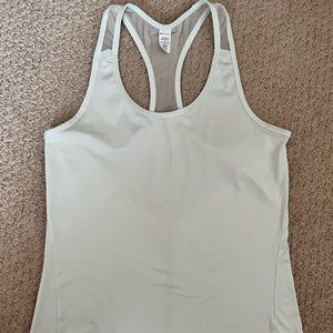 Mint green athletic tank top